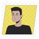 Indian Man Short Hair Race アイコン