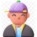 Young Man Man Male Icon