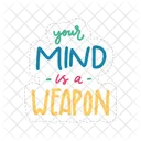 Your mind is a weapon  Icon