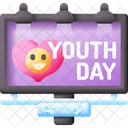 Youth Day Party Drink Icon