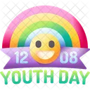 Youth Day Party Drink Icon