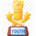 Youth Day Party Drink Icon