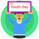 청소년의 날 포스터 청소년의 날 배너 청소년의 날 축하 아이콘