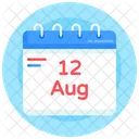 Calendar Youth Day Date Youth Day Calendar Icon