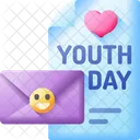 Youth Day Party Drink Icon