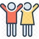 Youth Juvenility Teens Icon
