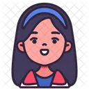 Girl Kid Children Icon