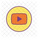 Video Reseaux Sociaux Logo Icon