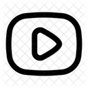 Youtube Video Social Media Icon