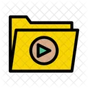 Video Folder Multimedia Icon
