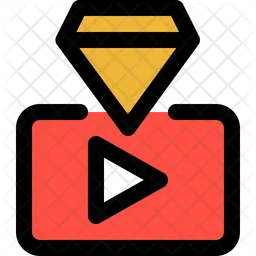 Youtube Diamond View  Icon