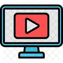 Medios De Comunicacion Video Youtube Icono