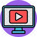 Medios De Comunicacion Video Youtube Icono