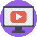 Medios De Comunicacion Video Youtube Icono