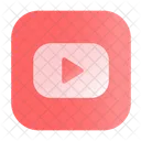 Youtube Video Social Media 아이콘