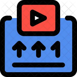 Youtube Upload Collection  Icon