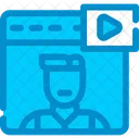 Youtuber Inhalt Ersteller Symbol