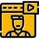 Youtuber Inhalt Ersteller Symbol