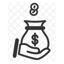 Finance Money Hand Icon