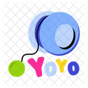 Yoyo Toy Skill Toy Plaything アイコン