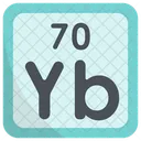 Ytterbium Periodic Table Chemists Icon