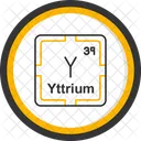 Yttrium Preodic Table Preodic Elements Icon