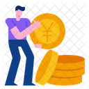 Yuan Coin Wealth Icon