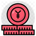 Yuan Coins Cash Coins Money Coins Icon
