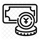 Yuan Chinese Money Icon