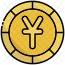 Yuan Moneda Finanzas Icono