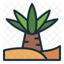 Yucca Tree Plant Icon