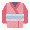 Yukata Kimono Dete Vetements Traditionnels Icône