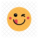 Yummy Eye Blink Emoji Emoticons Icon