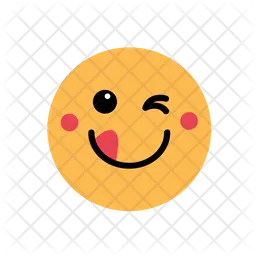 Yummy Eye Blink Emoji Icon