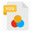 Archivo yuv  Icono