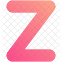 Z Alphabet Letter Icon