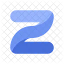 Z Alphabet Letter Icon