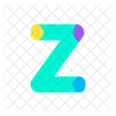 Z Alphabet Letter Icon