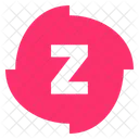 Z Alphabet Letter Icon