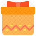 Zig Zag Gift Box Icon