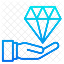 Diamant bezahlen  Icon