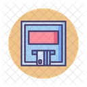 Mpayment Zahlung Geldautomat Symbol