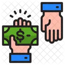 Geld Bezahlt Einkaufen Symbol