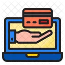 Kreditkarte Online Shopping Bezahlen Symbol