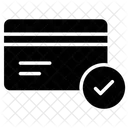 Zahlung Erfolgreich Bankomatkarte Zahlungskarte Symbol