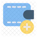 Zahlung hinzufügen  Symbol