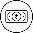 Zahlung Rupie Wahrung Symbol