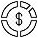 Zahlungsdiagramm Kreisdiagramm Kreis Symbol
