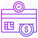 Zahlungskarte Kreditkarte Debitkarte Symbol