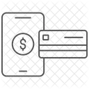 Zahlungsmethode Thinline Symbol Symbol